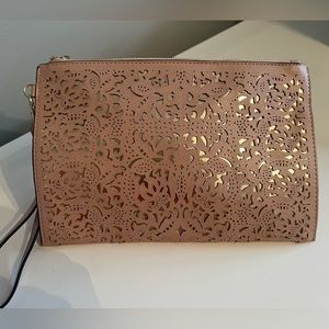 Rose Pink Wristlet